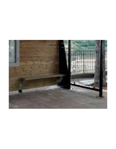 Seduta n legno per pensilina - cod. DN35449