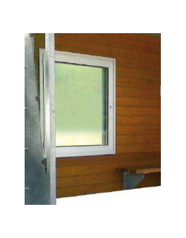 Bacheca in finitura zincata per pensilina - cod. DN35449