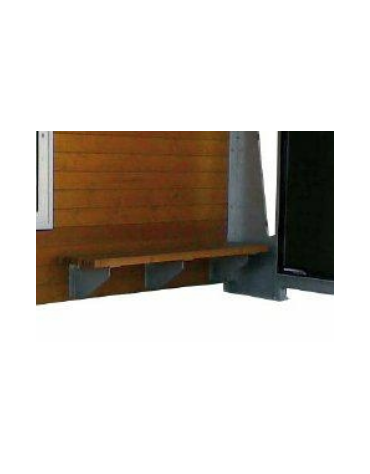 Seduta n legno per pensilina - cod. DN35449