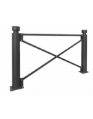 Pannello interasse per barriera in tubolare acciaio zincato e verniciato - cm 199,3x85,8h