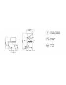 Lavastoviglie a capotta con Acquatech System installato, Ø cm 41,5 massimo piatto- cm 62x77x152/202,5h