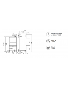 Lavastoviglie a traino con Acquatech System installato, display LCD, con controllo elettronico, cm 99x85,4x184,7h