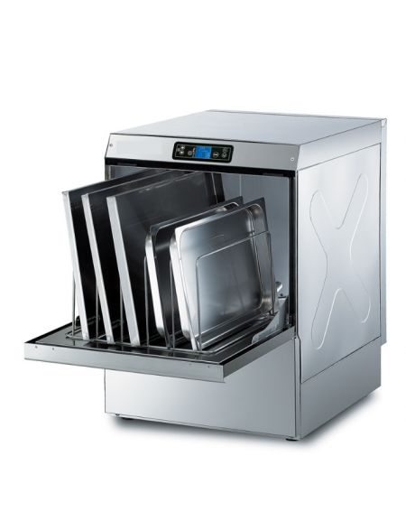 Lavastoviglie con controllo elettronico, display LCD, massimo piatto Ø  cm 37 - cm 58,5x74x86,5h