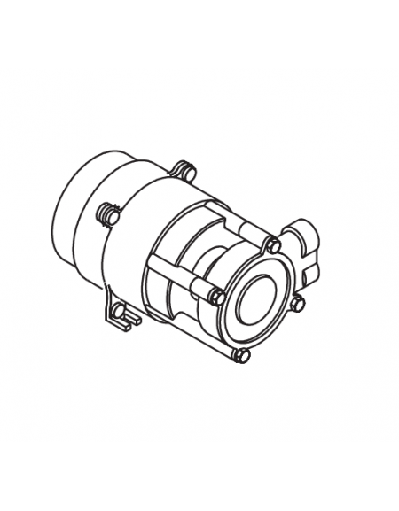 Pompa di pressione installata 0,5Hp