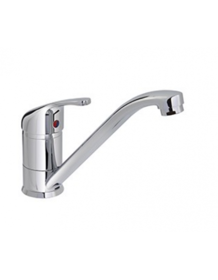 Rubinetto monoforo a lavello con miscelatore - mm 215x180h