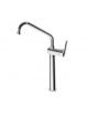Monoforo con miscelatore ad alta portata con canna girevole, canna Ø mm 25 - mm 300x650h