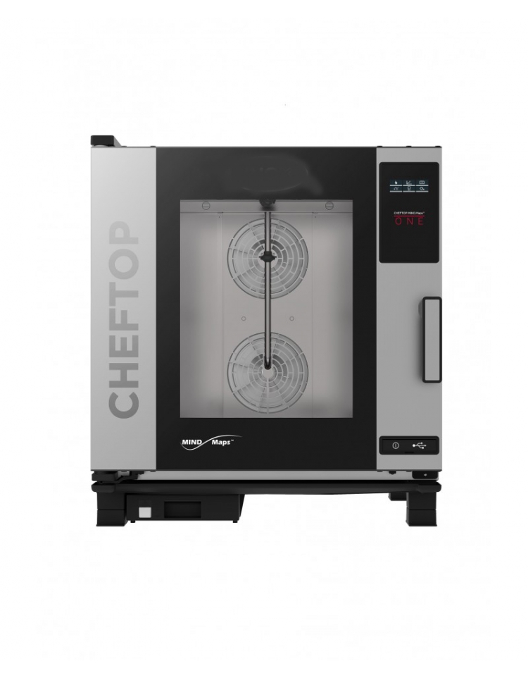 Forno elettrico ventilato a convezione misto vapore N° 7 teglie GN1/1 -  Forni a convezione GASTRONOMIA vapore diretto