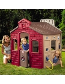 CASA GIOCO MULTI-ATTIVITA' PER BAMBINI - CONFORME UNI EN 71-8 - Dimensioni cm 140x124x147h