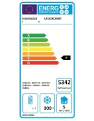 Armadio Refrigerato congelatore Lt 1.400 GN 2/1 in Acciaio Inox a bassa temperatura con 2 porte - cm 142x80x203h