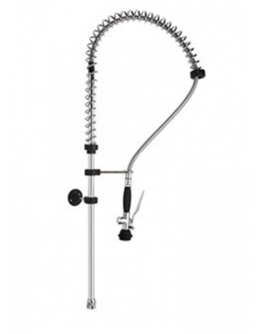 Kit doccia competo di basetta con doccetta - lunghezza flessibile, altezza variabile