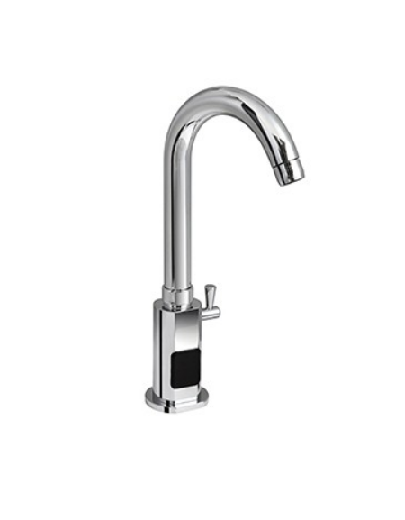 Miscelatore elettronico canna alta girevole, alimentazione elettricità - Ø mm 25 - mm 130x304h