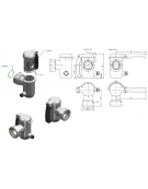 Scarico pentola da 1″ 1/2 con tenuta O-ring - mm Ø 78