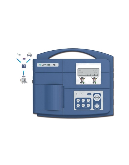 ECG VETERINARIA VE-300 - 3 canali ECG VETERINARIA VE-300 - 3 canali
