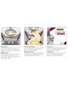 Macchina gelato combinata pastorizzatore-mantecatore - Carica per ciclo 2-4 Kg - Produzione oraria Kg 25 - Ad acqua