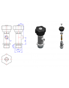 Rubinetto di Livello 1/2″ Filetto Maschio 