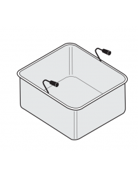 Cestello GN2/3 per cuocipasta - cm 29x29x20h