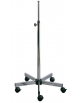 STATIVO A CANOCCHIALE PER LAMPADE SU RUOTE - CM Ø 60 X 85/150 CM