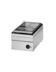 Brasiera elettrica da banco trifase-3,3kw con fondo spessore 1 cm, 1 vasca estraibile, cap. 7,5lt - dim tot. cm 35x60x30h