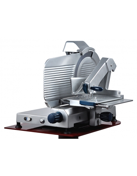 Zica ZBS-10A Affettatrice Elettrica Professionale 240W - Lama 25,4 Cm, Regolabile 0-12 Mm, Per Carne, Formaggio, ETL