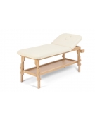 Lettino legno per cardiologia , trattamenti e visita – Piano da 76 cm - Portata Kg 150