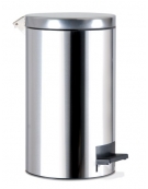 SECCHIO PORTARIFIUTI IN ACCIAIO INOX - 14L