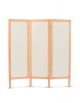 PARAVENTO IN LEGNO PER STUDIO MEDICO E AMBULATORIO 3 ANTE+MDF - CM 158x170H