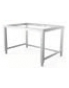Supporto aperto forno  in acciaio inox  - 15 teglie GN1/1  -  Dimensioni: 92x63x90h