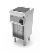 Cucina elettrica monofase-4kw, 1 piastra cm 30x30 su vano aperto - cm 40x45x90h