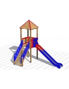 Torretta Panama Light scivolo poly