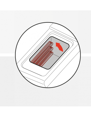 Friggitrice elettrica su mobile trifase-12kw - 1 vasca con resistenze rotanti 13Lt. - cm 40x70x90h