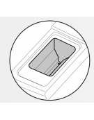 Friggitrice a gas su mobile - 2 vasche con fondo a "V" da Lt 21+21 - potenza totale 38,8 kw - cm 80x90x90h