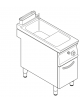 Cuocipasta a gas,1 vasca GN1/1 AISI 316 da 40 litri di capacità - potenza totale 15 kw - cm 40x90x90h