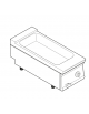 Bagnomaria elettrico da banco trifase - 3 kw, 1 vasca AISI 304 - GN1/3 dim. cm 30,8x68,6x16h - cm 40x90x28h