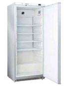 Armadio refrigerato in ABS colore acciaio con interno in termoformato - refrigerazione Roll-Bond - cm 60x66,6x187,5h