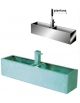 Basamento rettangolare per piantana tabellone elettorale - cm 90x25x25h