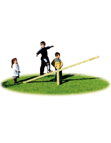 Asse di equilibrio oscillante - cm 290x40x46,5h