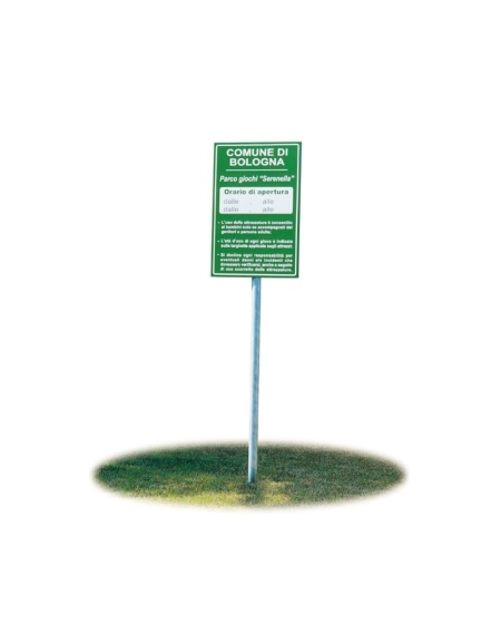Cartello parco giochi