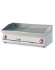 Fry top elettrico trifase-11,25kw da banco, piastra 3/5 liscia - 2/5 rigata cm 99,5x45, r. temp. 50 a 300 °C - dim. 100x60x28h