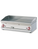Fry top a gas da banco, piastra cromata 3/5 liscia + 2/5 rigata, sup. di cottura cm 99,5x45  - cm 100x60x28h