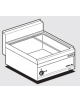 Bagnomaria elett. da banco monofase-3,15kw, inox CrNi 18/10 AISI 304, 1 vasca per GN1/1+ 2 GN1/4 h. 15  cm 60x65x29h