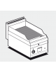 Fry top a gas da banco, 7kw, piastra rigata, consumo gas 0,181m³/h - sup. di cottura cm 35,5X55 - cm 40x65x29h