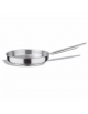 Padella inox con bordo alto - Diametro cm 28 - Altezza cm 6 - Capacità lt. 3,7