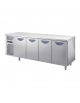 Tavolo refrigerato congelatore BT per pasticceria 4 Porte Dimensioni Cm.242x80x85h - Classe climatica 5 tropicalizzato