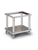 Cavalletto base in acciaio inox CrNi 18/10 AISI 304, cm 40x 53,5x 58h