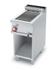 Griglia elettrica su mobile a giorno - con griglia cm 27x43 ribaltabile con cottura diretta su resistenza - cm 40x70,5x90h
