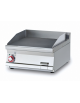 Fry top elettrico trifase-7,4kw da banco, piastra liscia cm 56x51, r. temp. 50 a 300 °C - dim. cm 60x70,5x28h