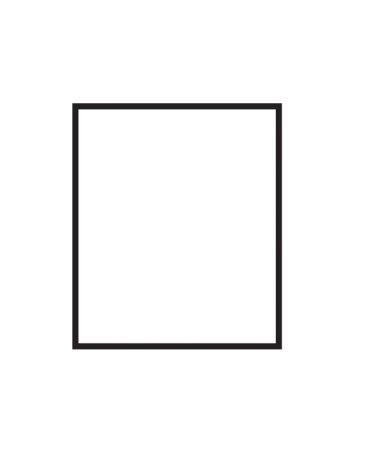 Fry top elettrico trifase-7,4kw da banco, piastra liscia cm 56x51, r. temp. 50 a 300 °C - dim. 60x70,5x28h