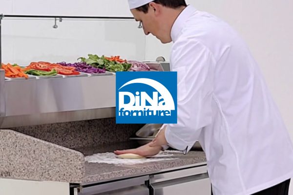 DinaForniture - Banco Pizza Refrigerato