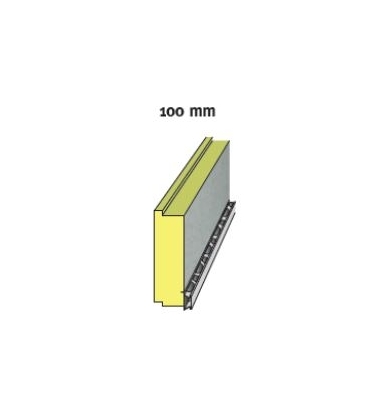 Spessore pannelli mm 100 CONGELATORE