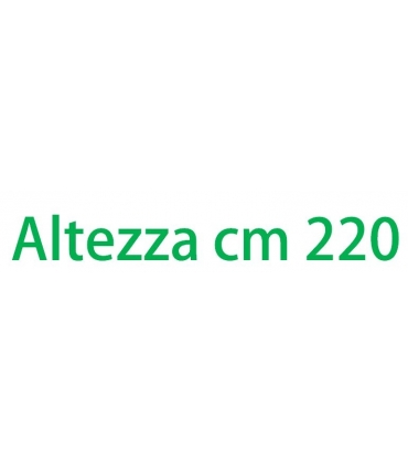 Altezza esterna cm 220